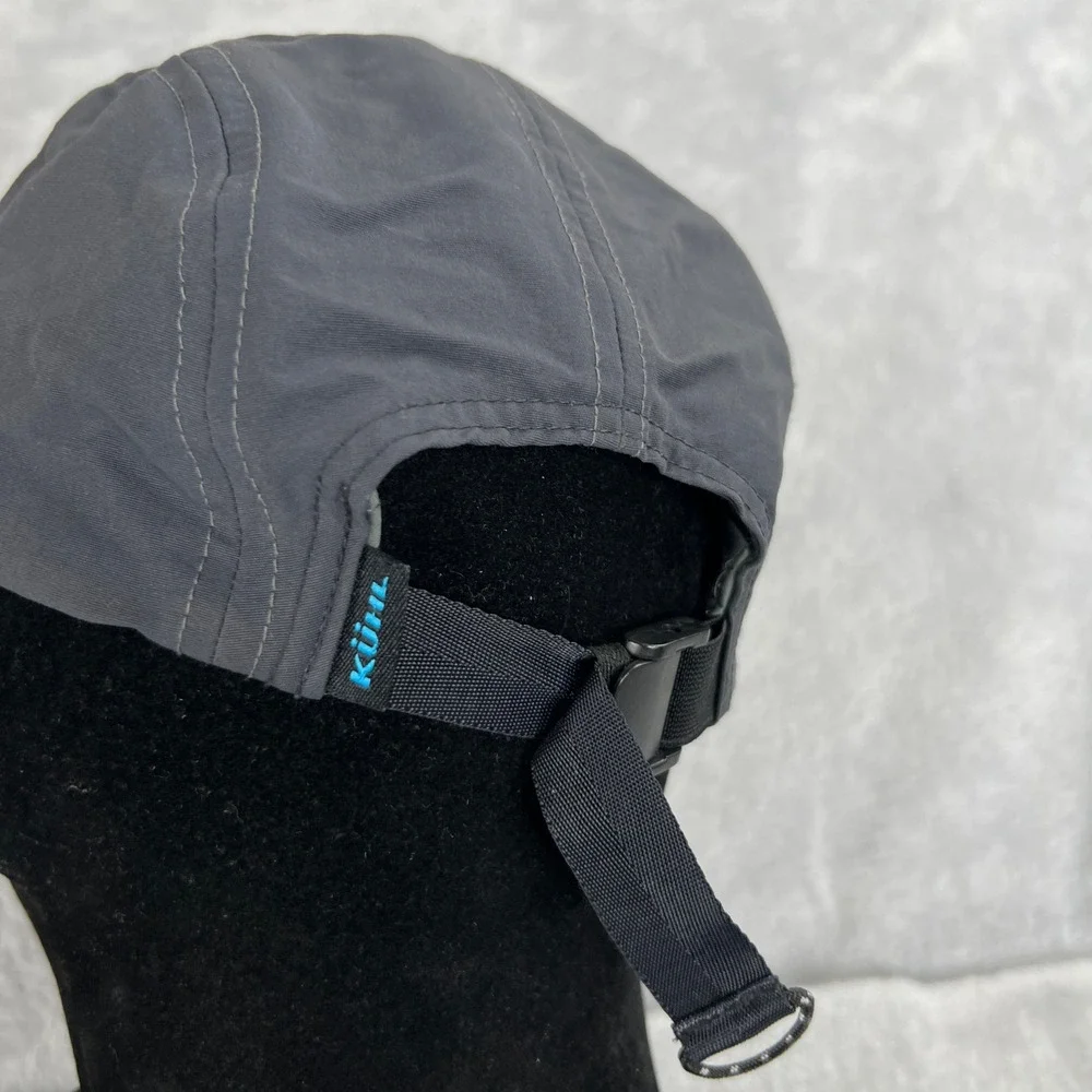 KUHL Renegade 5-Panel Hat Gray Adjustable Hiking Outdoor Gorpcore Strapback